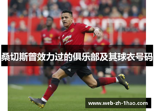 桑切斯曾效力过的俱乐部及其球衣号码