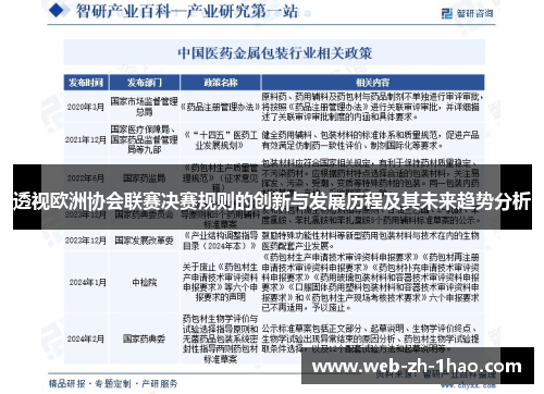 透视欧洲协会联赛决赛规则的创新与发展历程及其未来趋势分析 透视欧洲协会联赛决赛规则的创新与发展历程及其未来趋势分析
